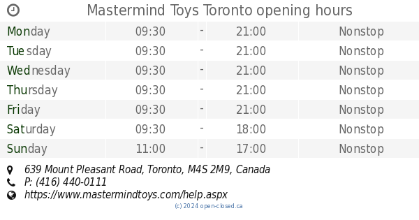 mastermind toys boxing day sale